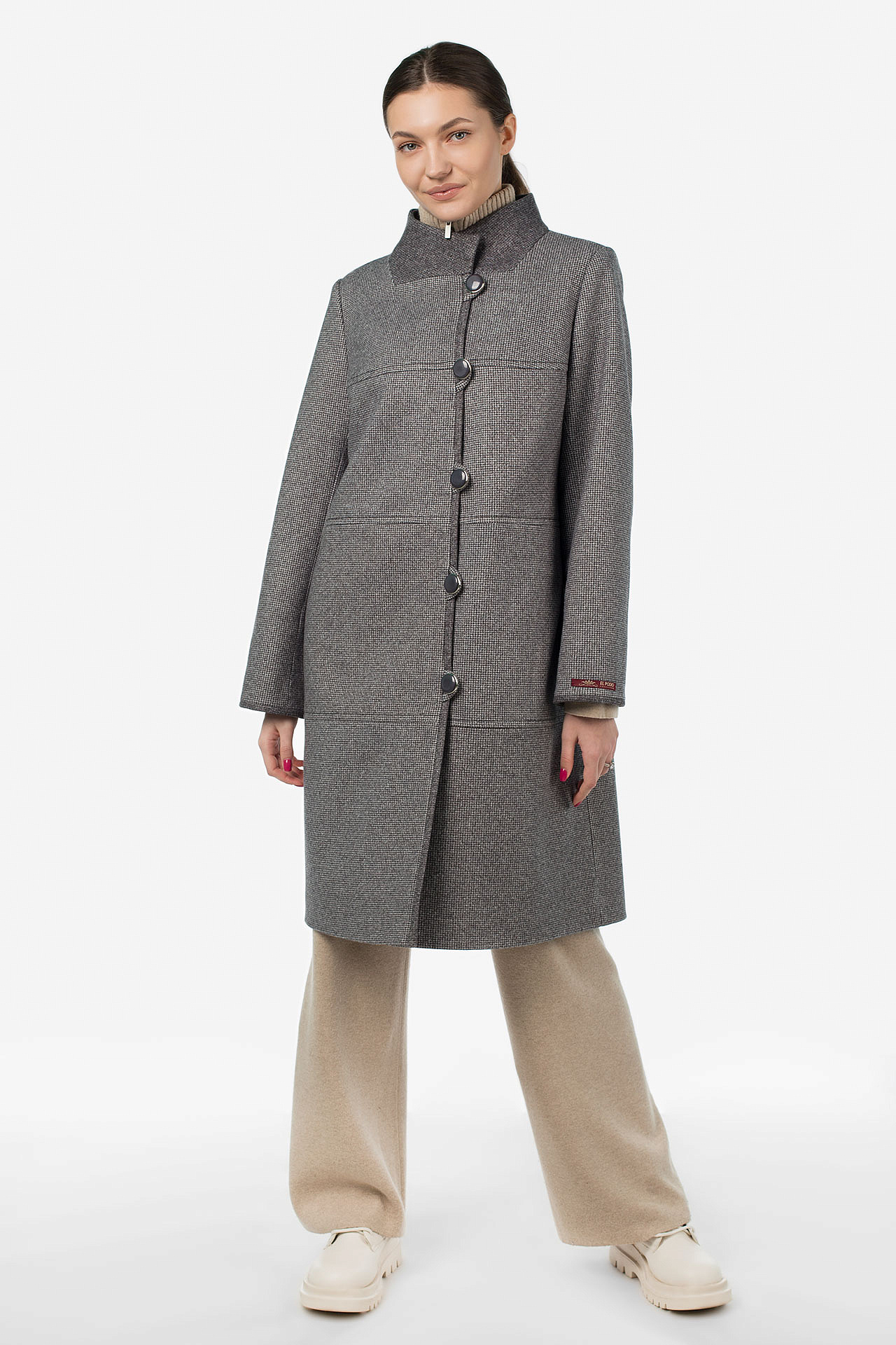 01-11012 Пальто женское демисезонное