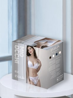 Бюст №8121 Evelin Mioocchi ЧЗ балконет Bianco