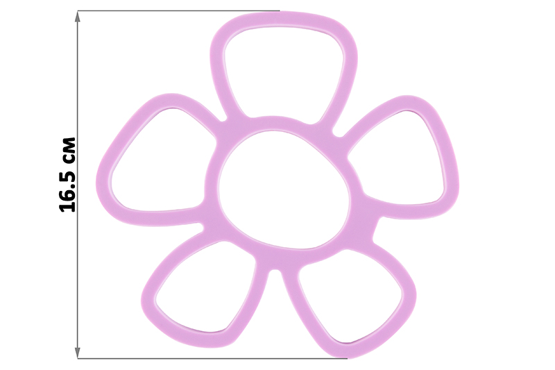 БЫЛО 217 руб! Подставка п/горячее 16,5*16,5*0,7 см