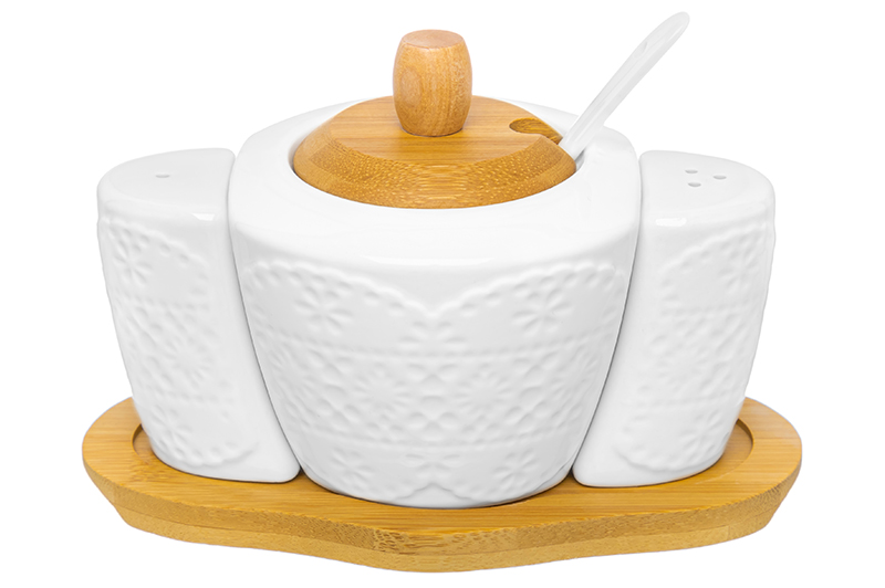 БЫЛО 956 руб! Набор - сахарница 300 мл 16*10*11 см