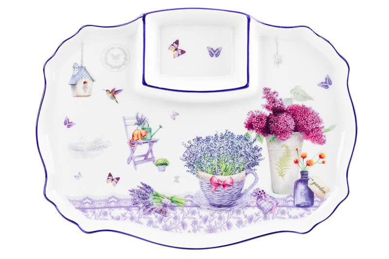 БЫЛО 1185 руб! Блюдо д/шашлыка 28*21*2,3 см