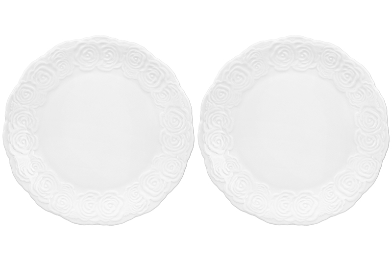 БЫЛО 465 руб! Набор тарелок для десертов 2 пр. 16*16*1,7 см