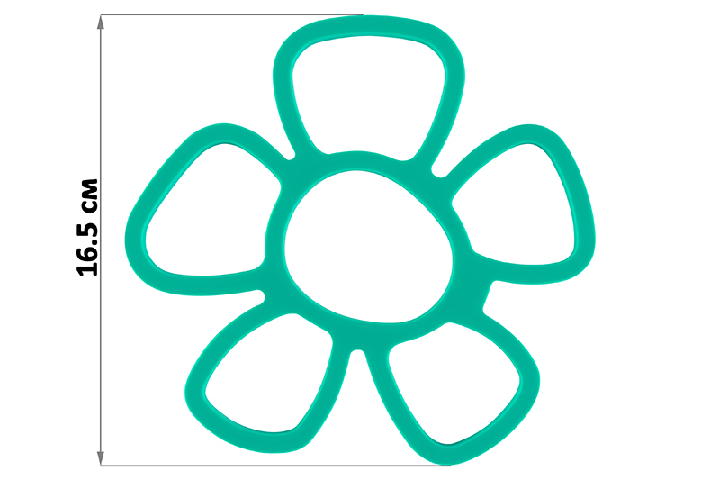 БЫЛО 217 руб! Подставка п/горячее 16,5*16,5*0,7 см