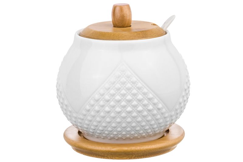 БЫЛО 583 руб! Сахарница 620 мл 11*11*12 см