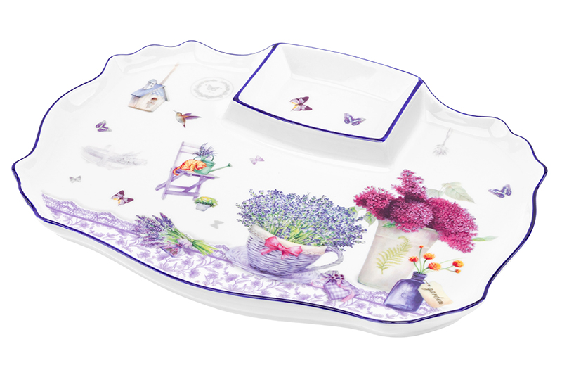 БЫЛО 1185 руб! Блюдо д/шашлыка 28*21*2,3 см