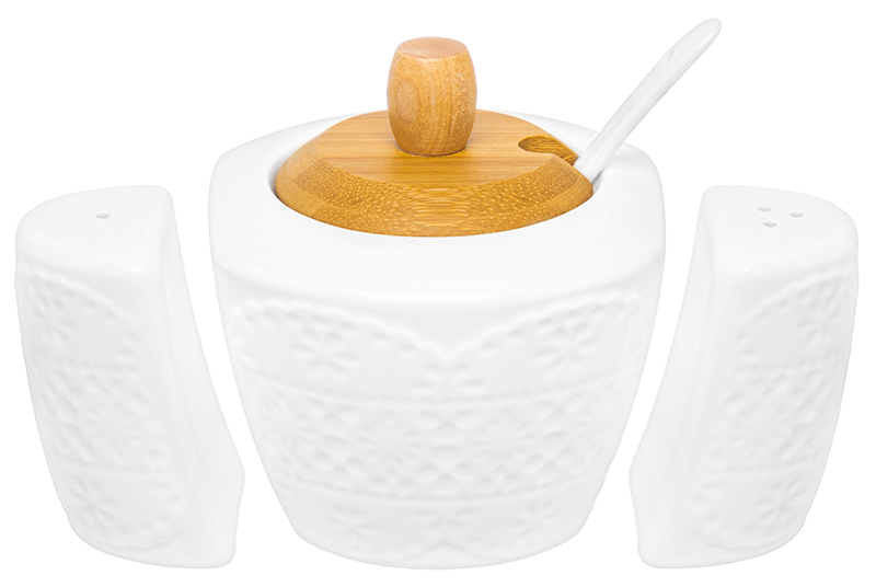 БЫЛО 956 руб! Набор - сахарница 300 мл 16*10*11 см