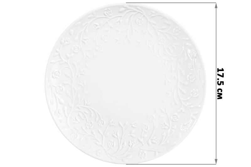 БЫЛО 572 руб! Набор тарелок 2 пр. 17,5*17,5*2 см