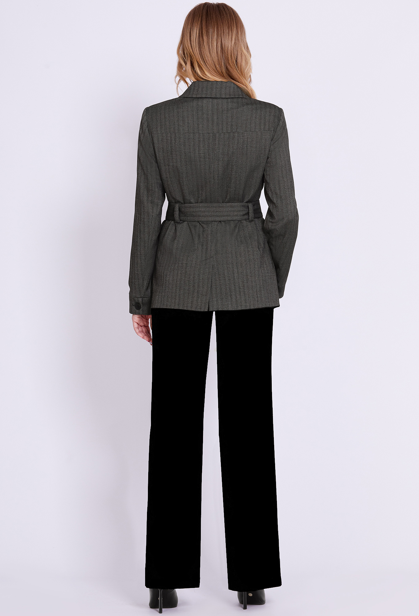 ст. цена2199руб.! Жакет Solei 3810 т.серый