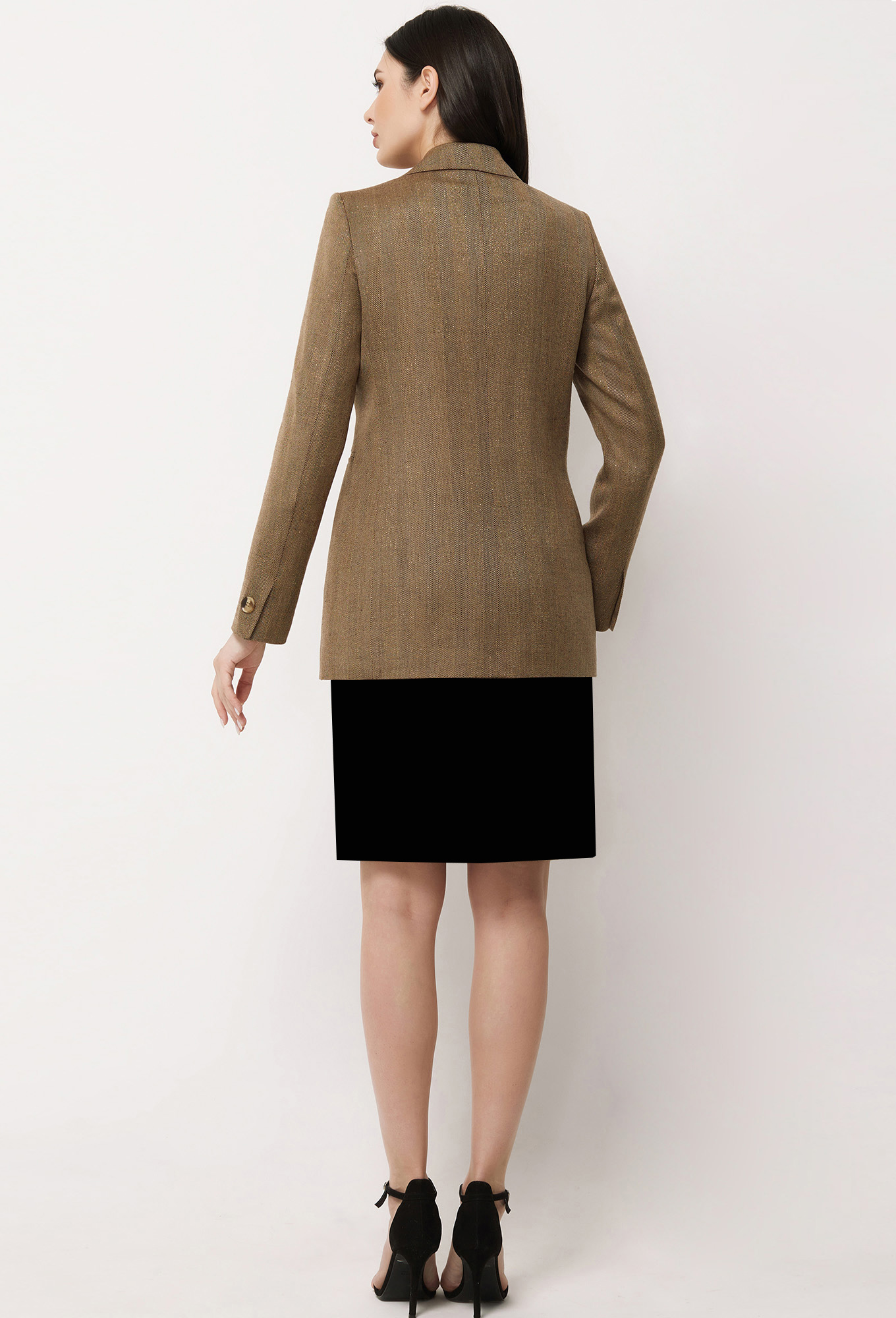 ст. цена2199руб.! Жакет Bazalini 4484 коричневый