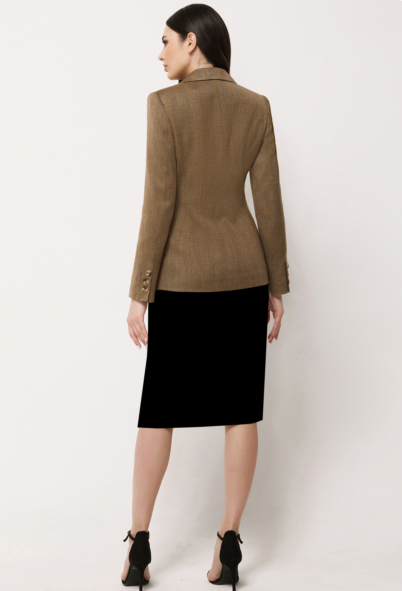 ст. цена2199руб.! Жакет Bazalini 3864 коричневый