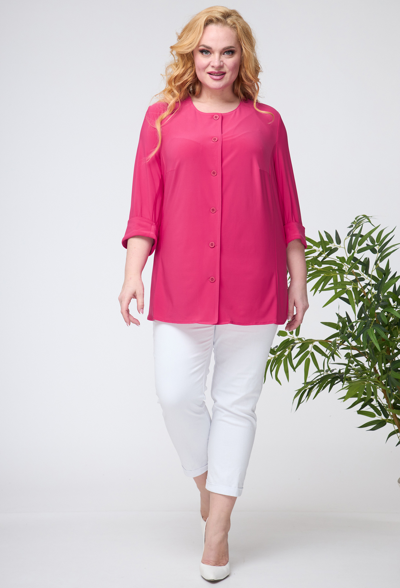 ст. цена1799руб.! Блуза Anastasia 774 розовый