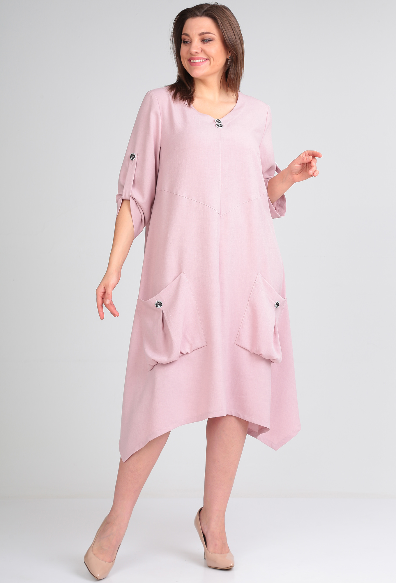 ст. цена2299руб.! Платье Michel Chic 2119 пудра