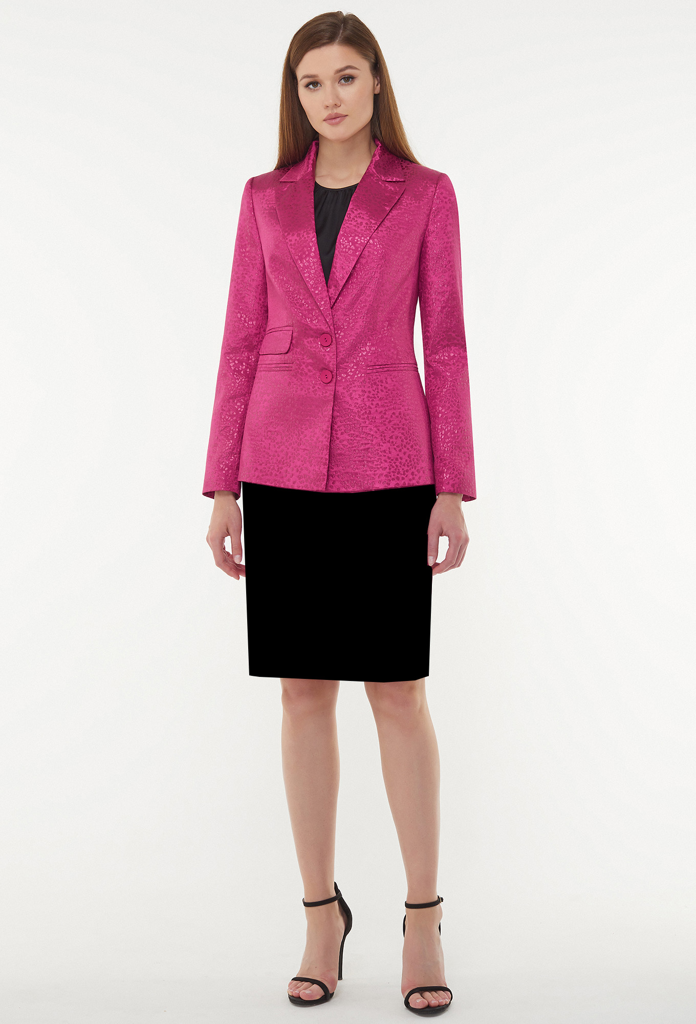 ст. цена2199руб.! Жакет Bazalini 4258 фуксия