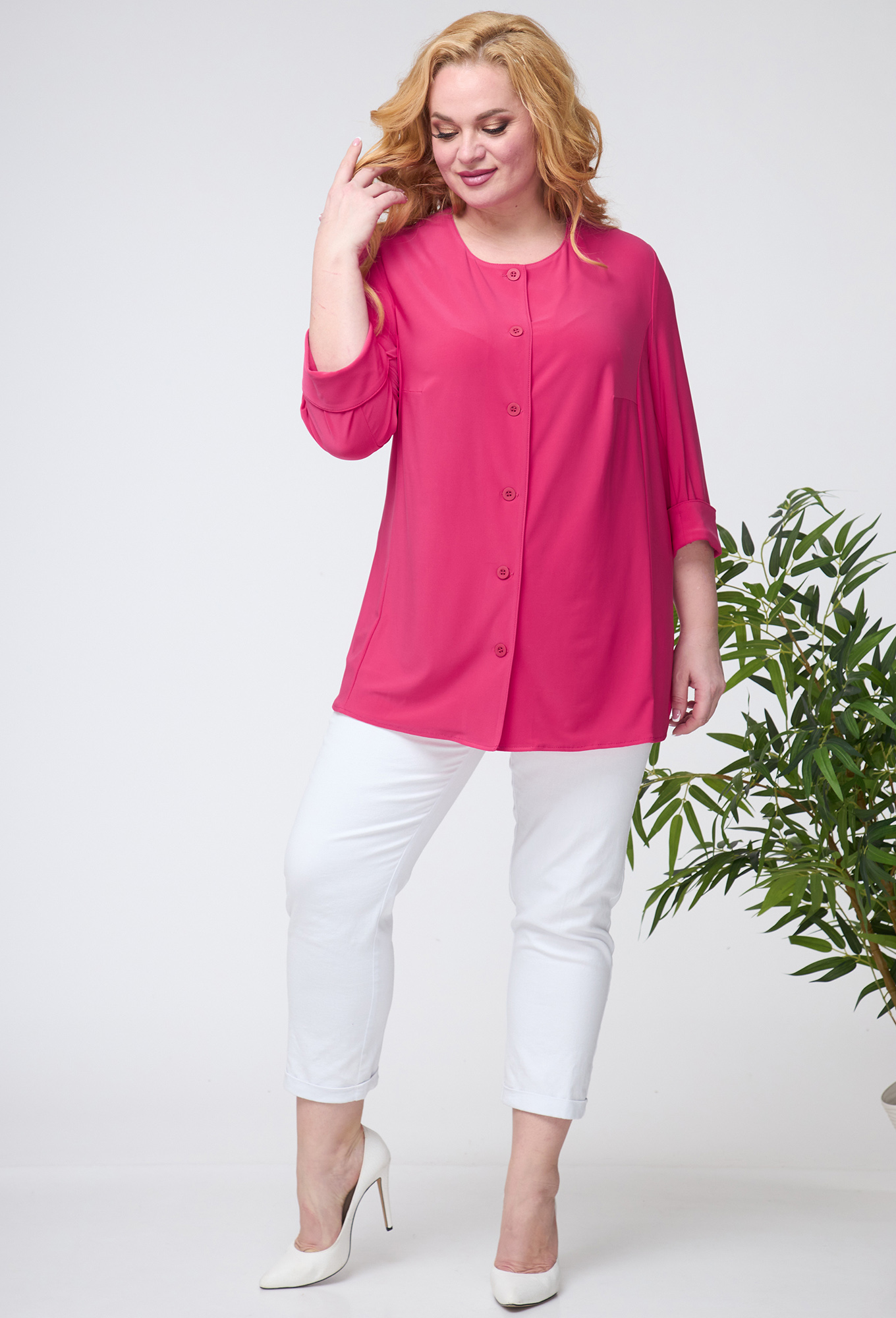 ст. цена1799руб.! Блуза Anastasia 774 розовый