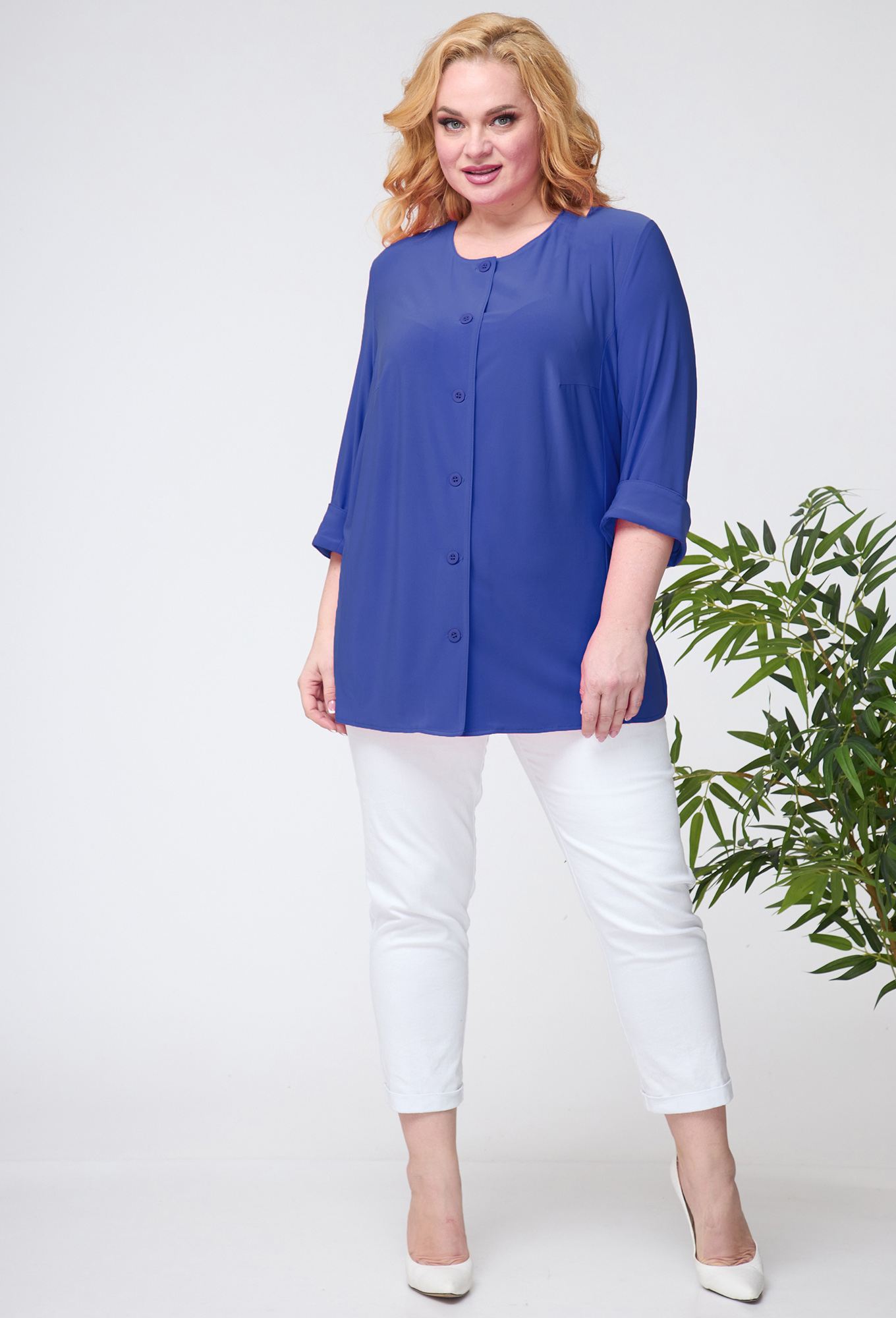 ст. цена1799руб.! Блуза Anastasia 774 василек