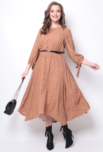 ст. цена2299руб.! Платье Michel Chic 972 бежевый