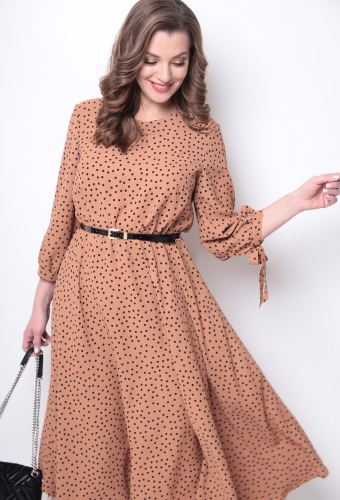 ст. цена2299руб.! Платье Michel Chic 972 бежевый