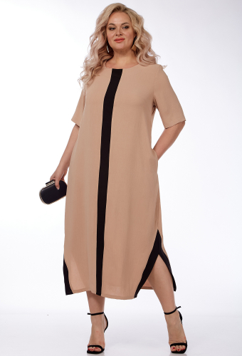 ст. цена2299руб.! Платье Michel Chic 2125 бежевый
