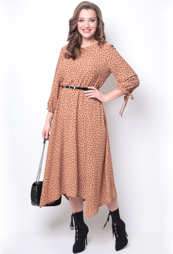 ст. цена2299руб.! Платье Michel Chic 972 бежевый