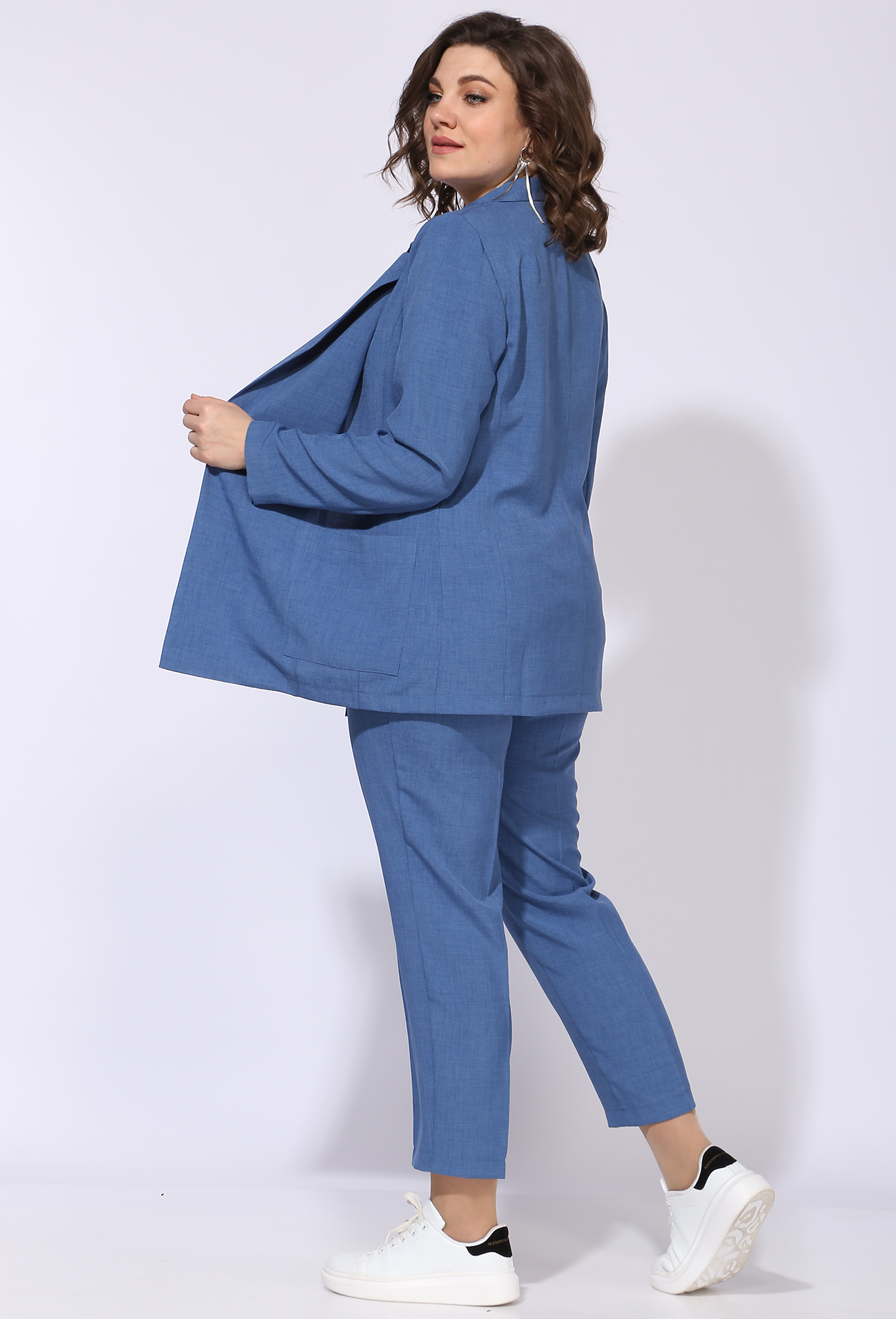 ст. цена2499руб.! Жакет Anastasia Mak 1175-1Ж голубой