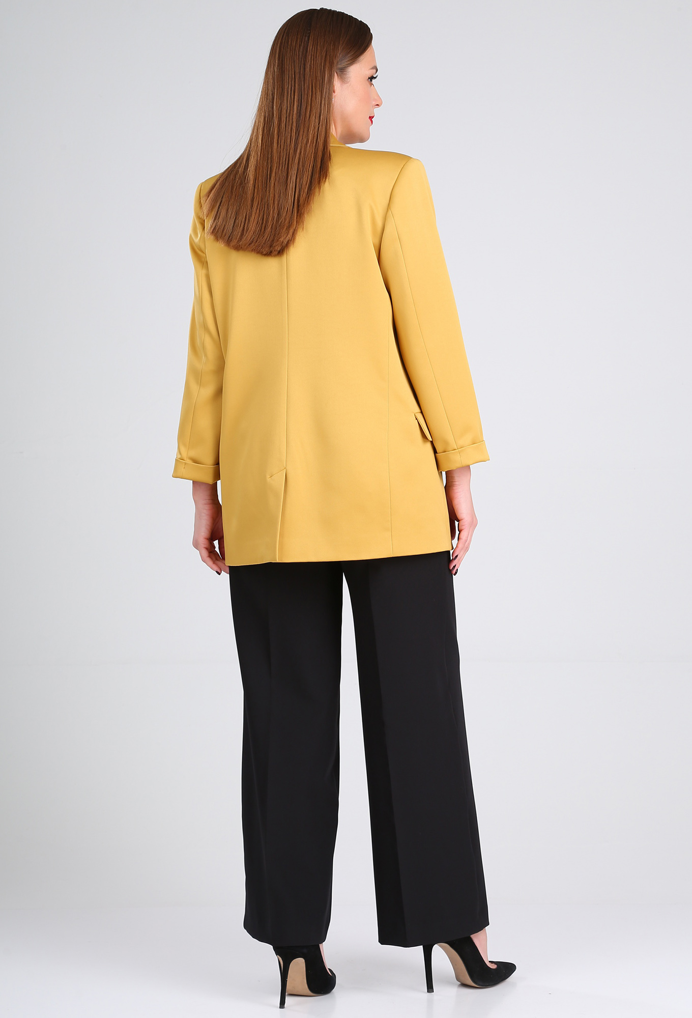 ст. цена2499руб.! Жакет Lady Line 502 горчица