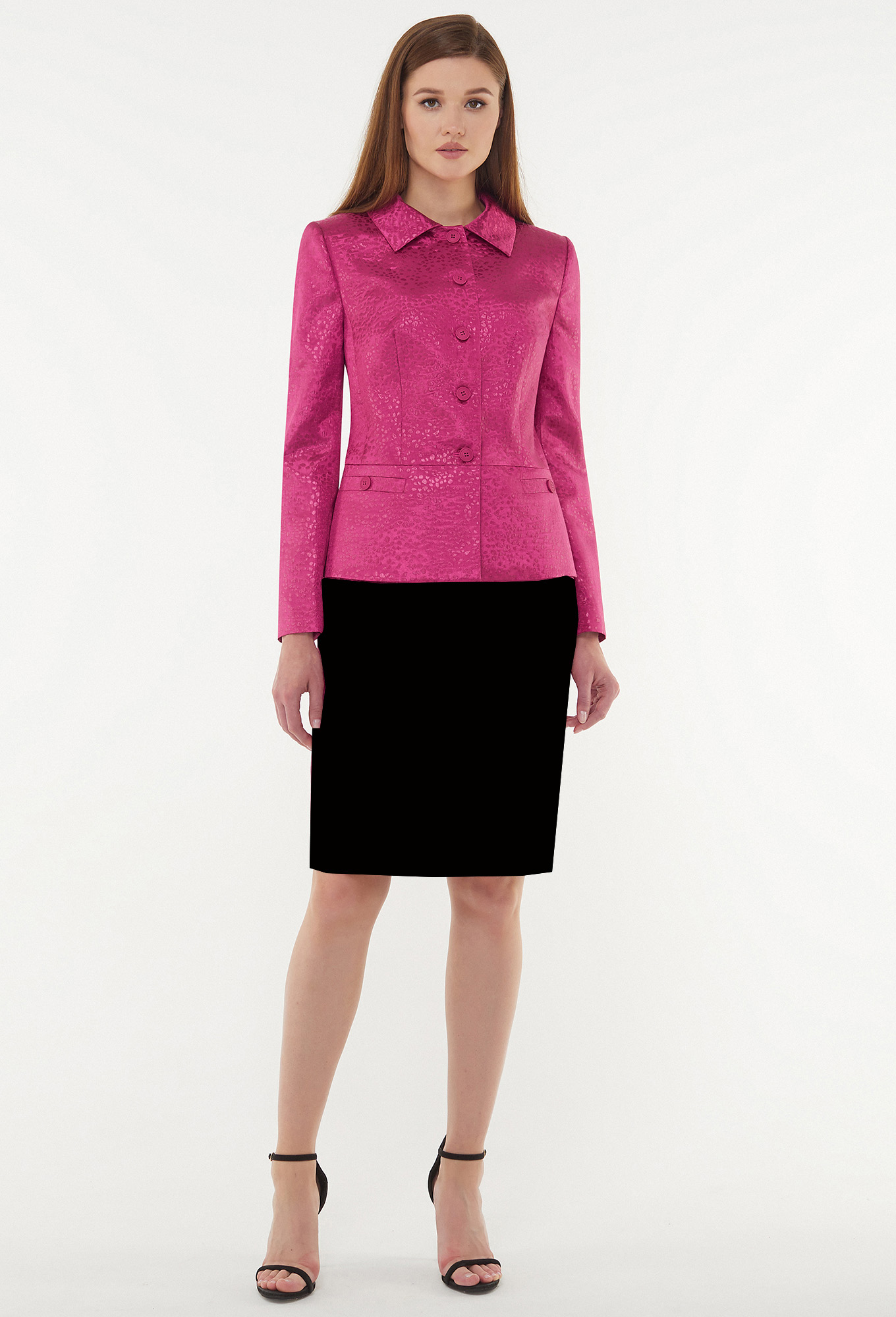 ст. цена2199руб.! Жакет Bazalini 4537 фуксия