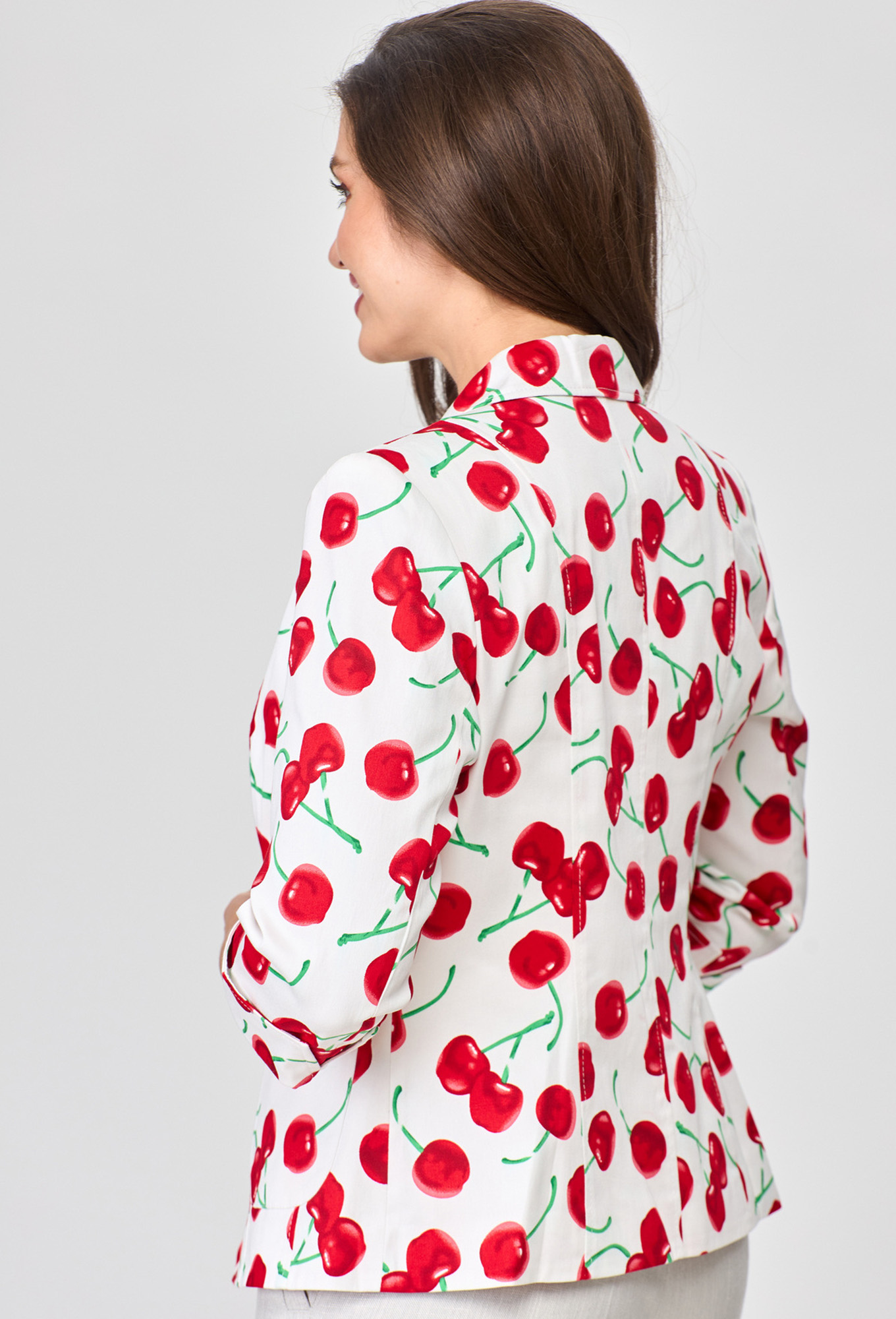 ст. цена1799руб.! Жакет БЕЛЭЛЬСТИЛЬ 203 белый вишня