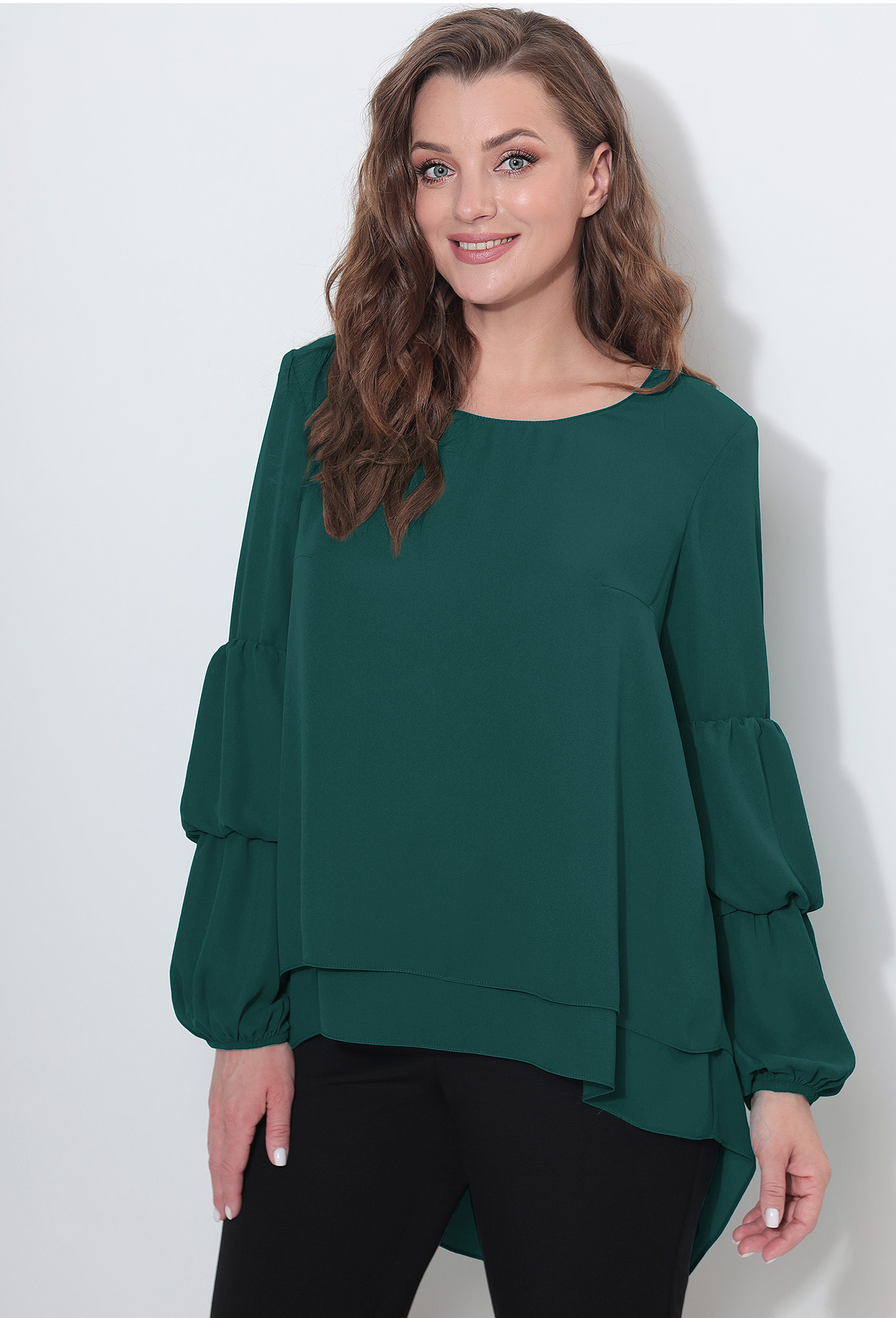 ст. цена1799руб.! Блуза Lenata 11066 бутылка