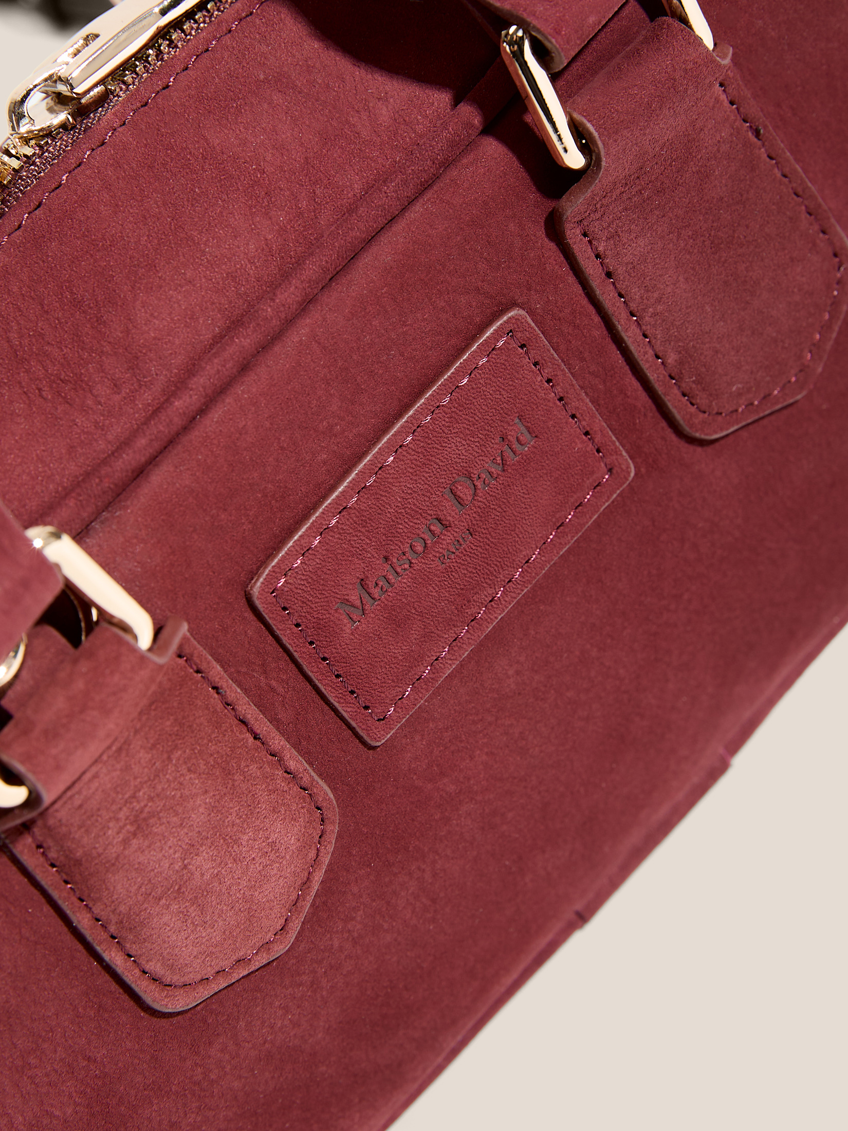 Женская сумка MAISON DAVID 4798728, бордовый