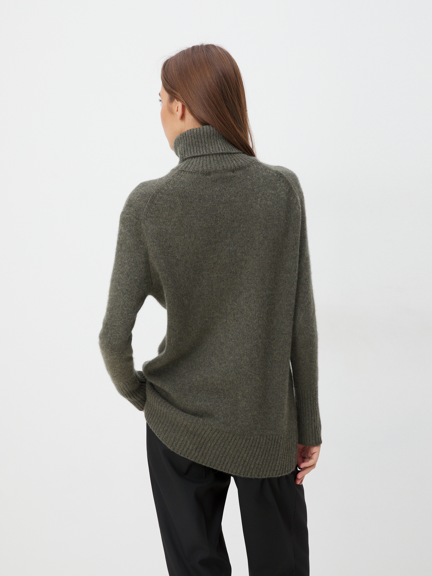 Женский свитер MAISON DAVID 3841744, темно-зеленый