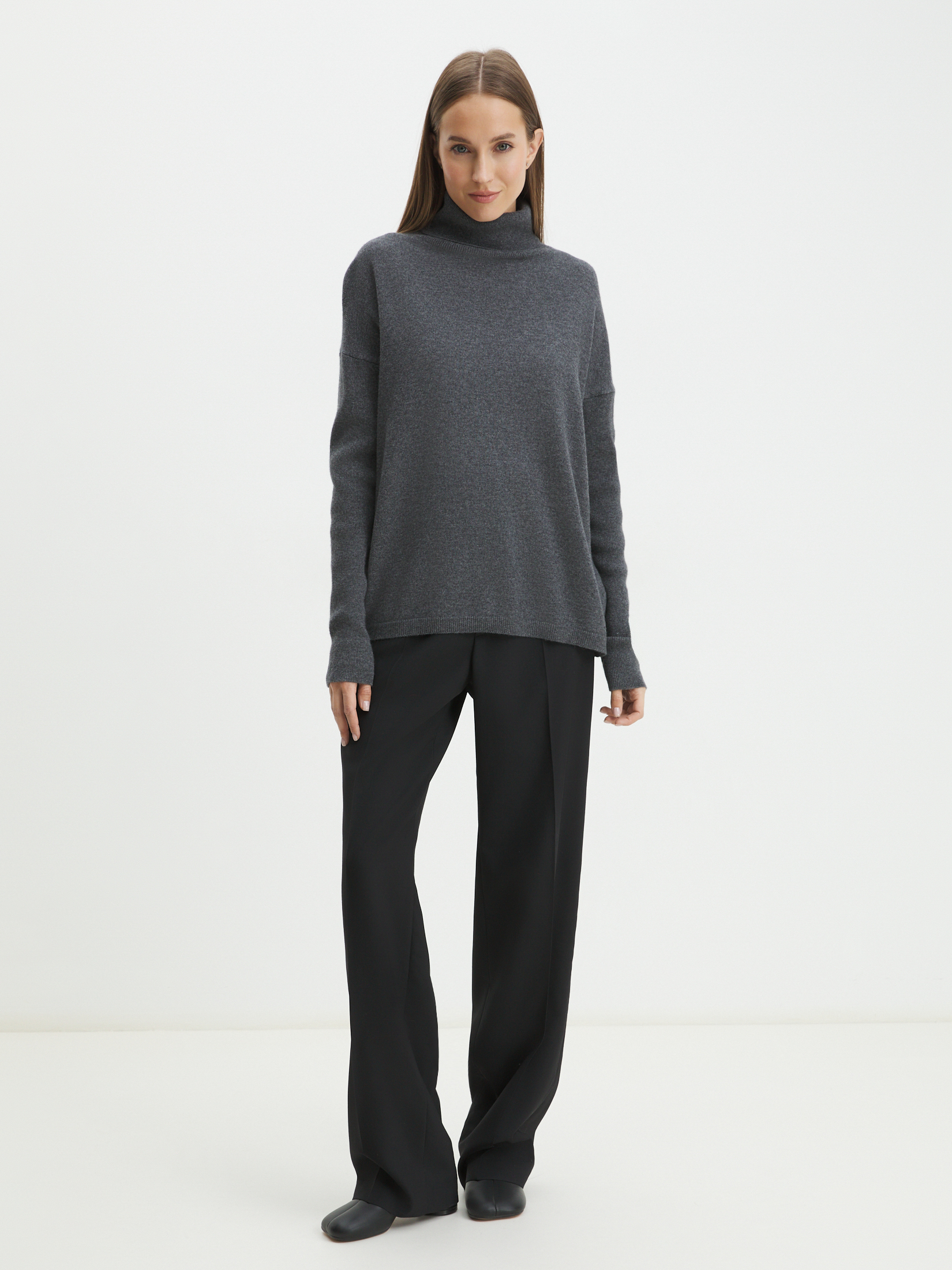 Женский свитер MAISON DAVID 4269488, темно-серый