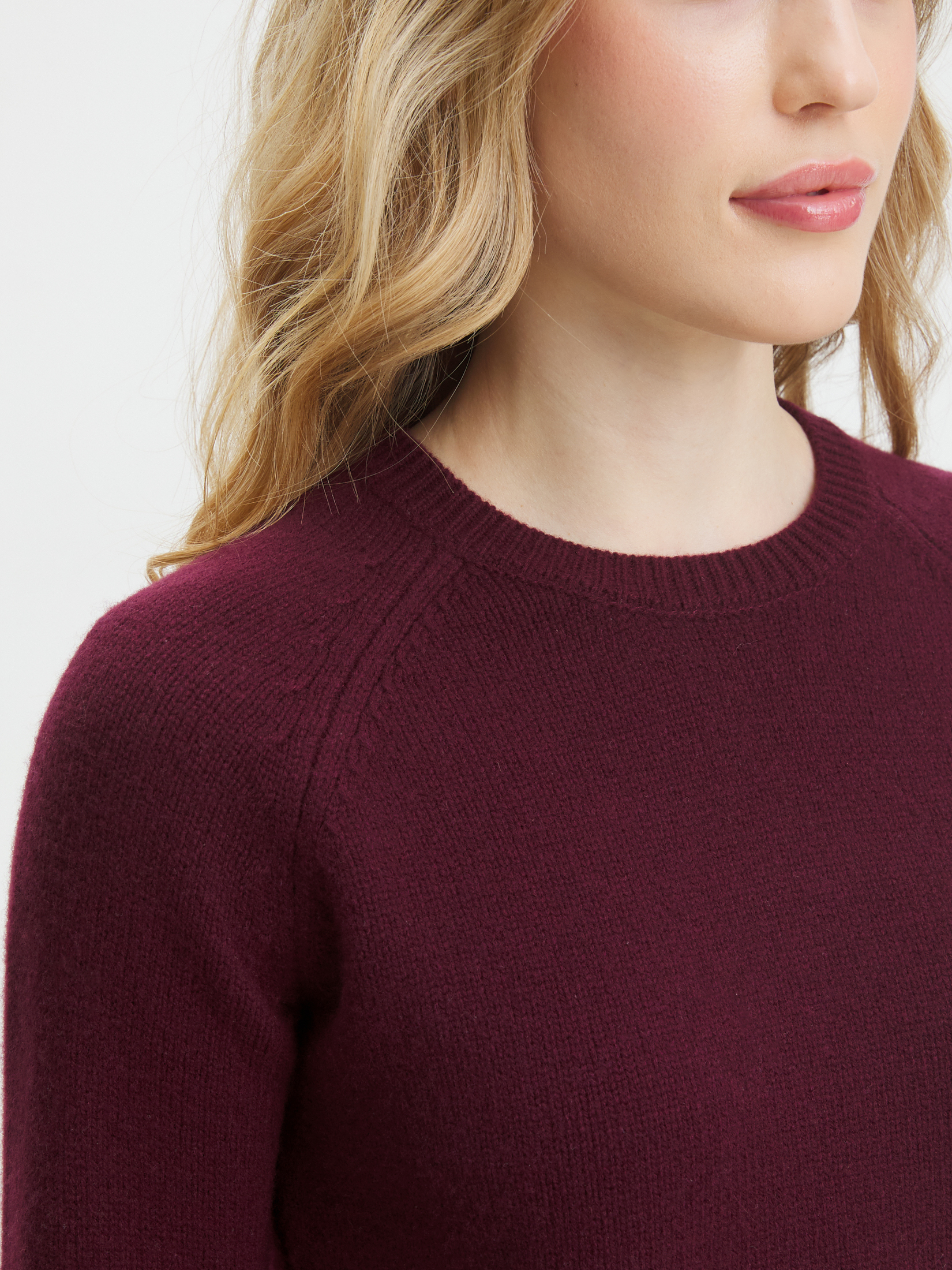 Женский джемпер MAISON DAVID 4406730, винный