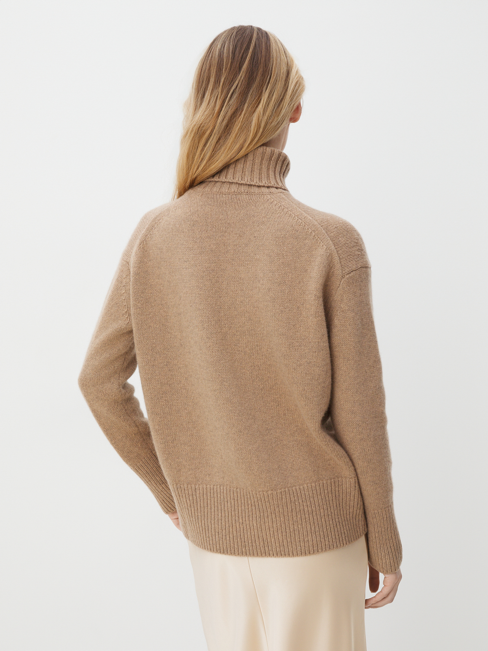 Женский свитер MAISON DAVID 4406638, коричнево-бежевый