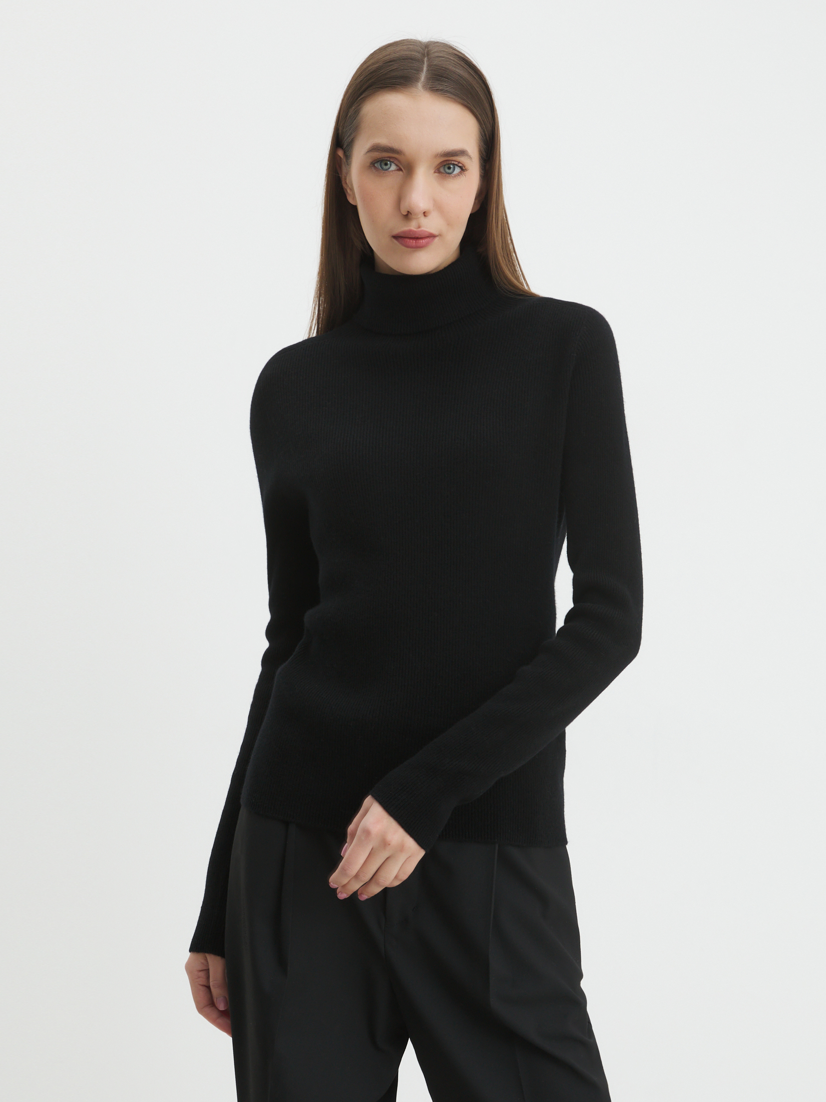 Женская водолазка MAISON DAVID 4269510, черный