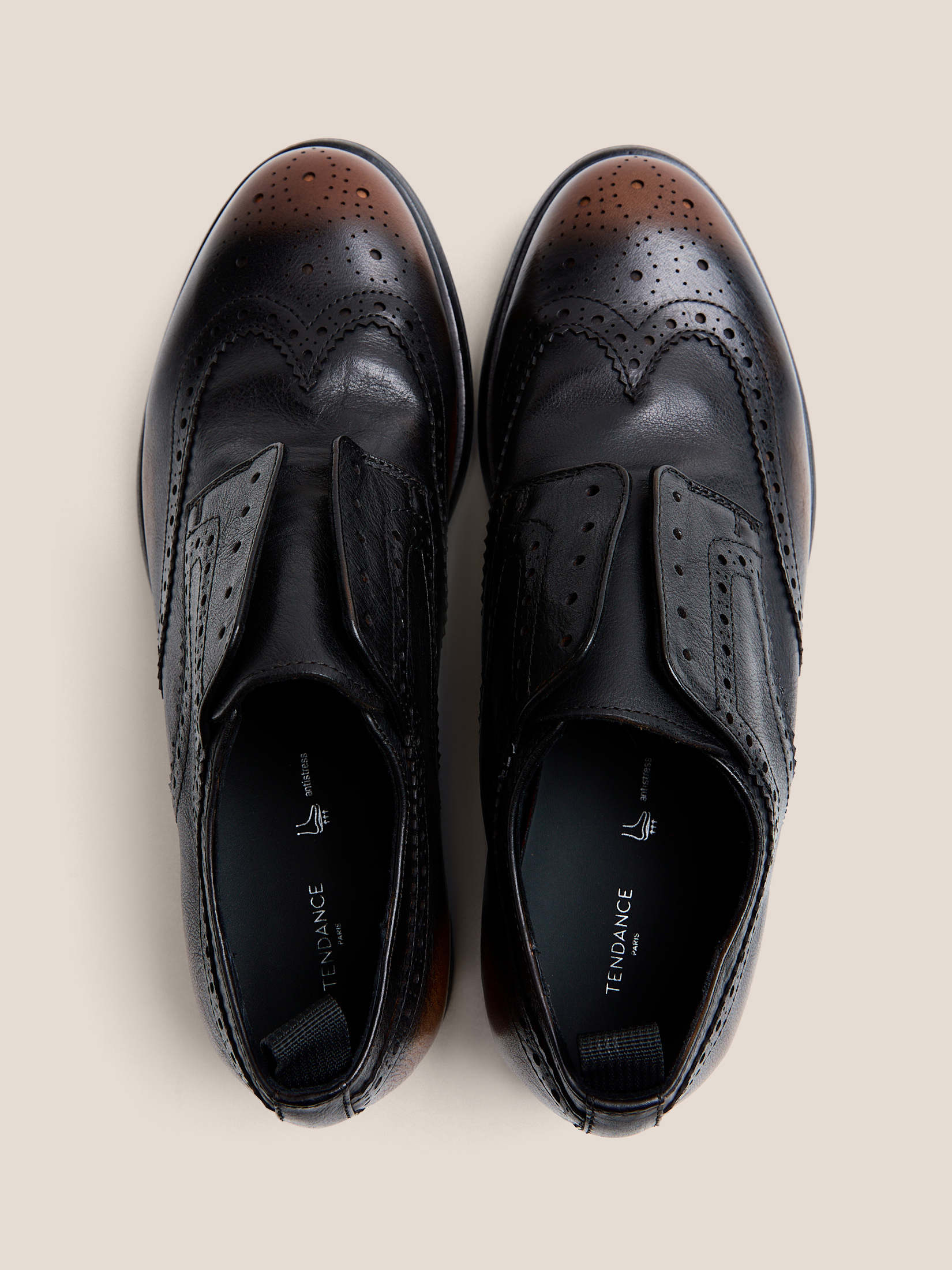 Мужские броги TENDANCE 4582981, светло-коричневый