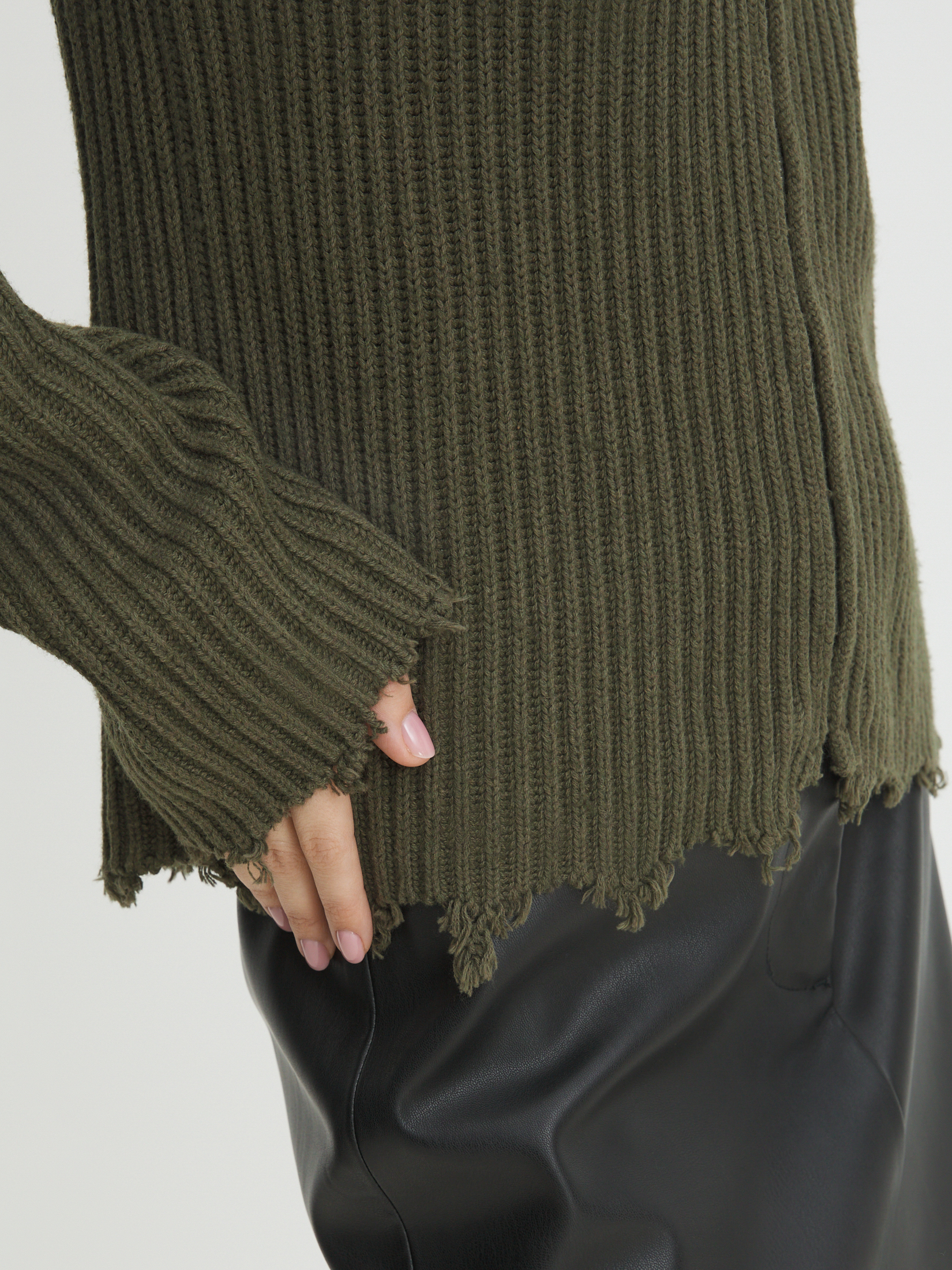 Женский кардиган MAISON DAVID 4449975, хаки