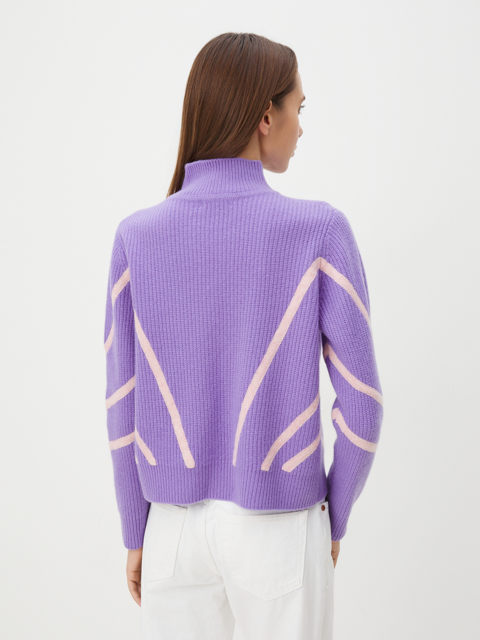 Женский свитер MAISON DAVID 3841785, фиолетовый