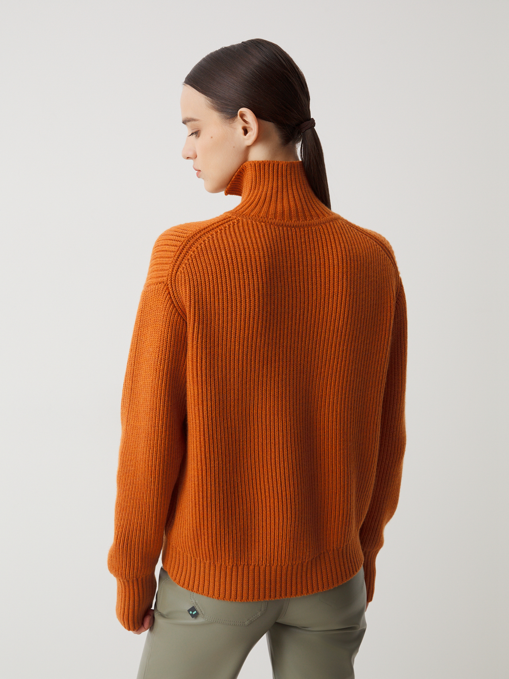 Женский свитер MAISON DAVID 4382053, темно-оранжевый