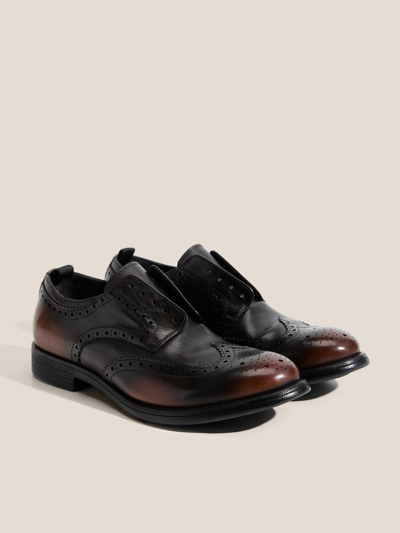 Мужские броги TENDANCE 4583013, оранжево-коричневый