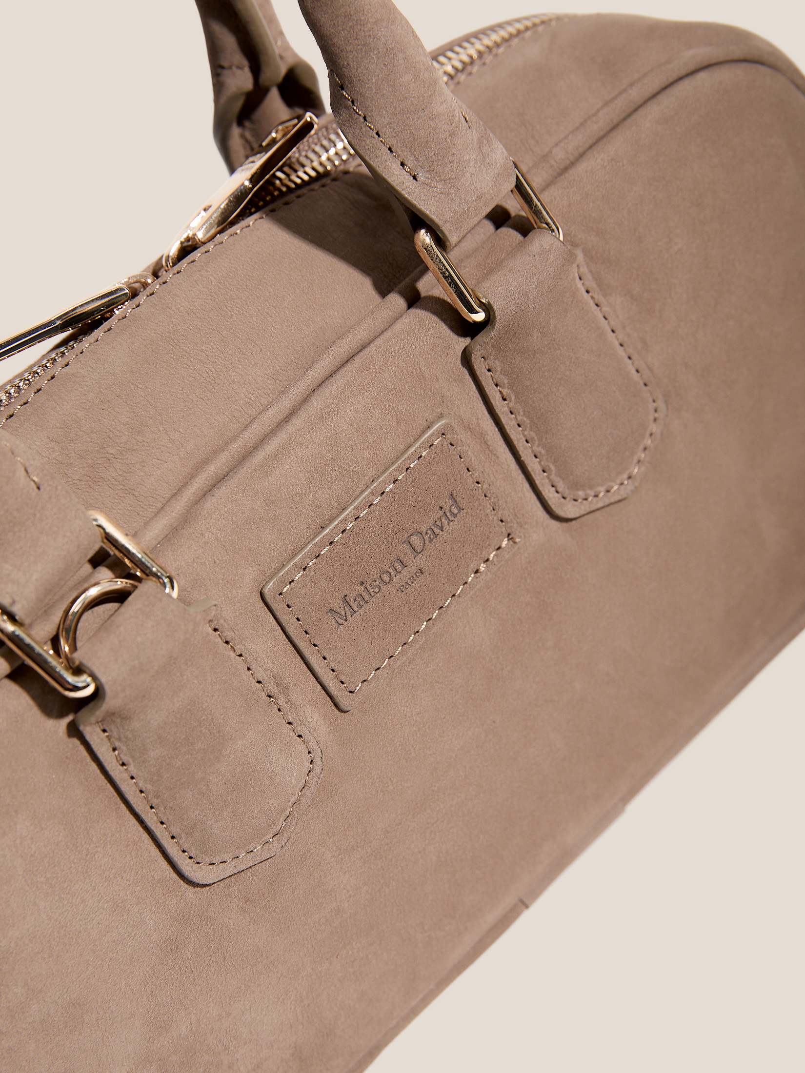 Женская сумка MAISON DAVID 4792431, серовато-коричневый