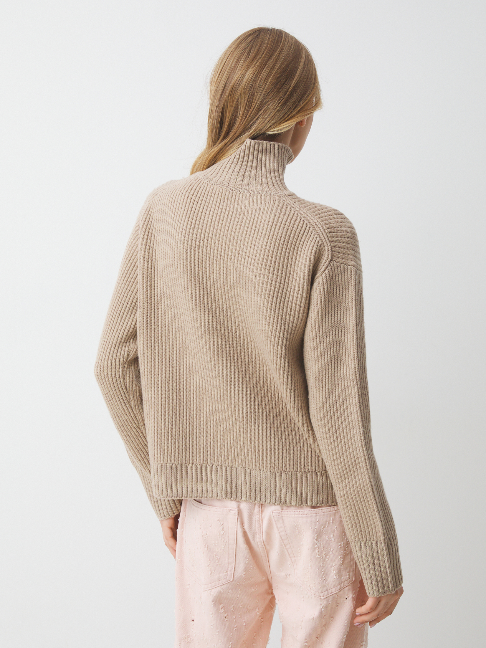 Женский свитер MAISON DAVID 4381844, пыльно-бежевый