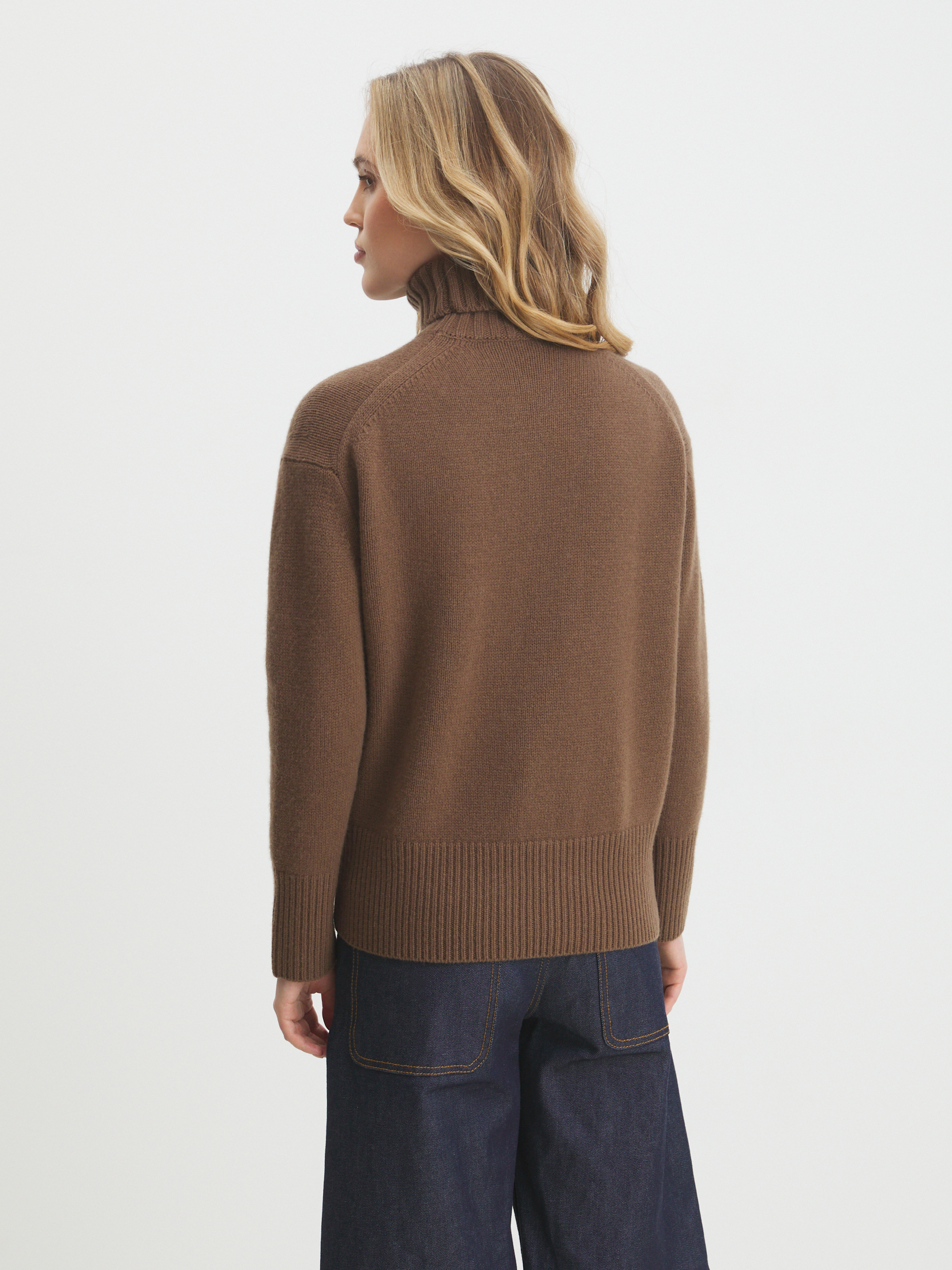 Женский свитер MAISON DAVID 4406645, коричневый