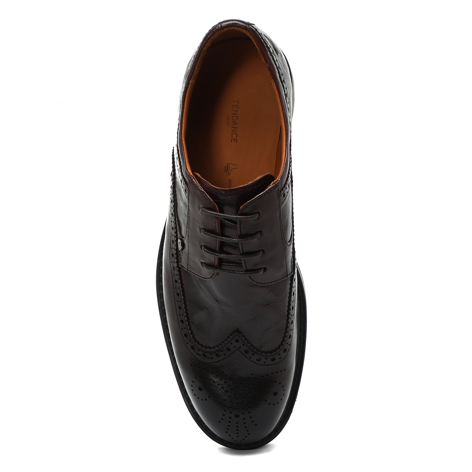 Мужские броги TENDANCE 3587781, темно-коричневый