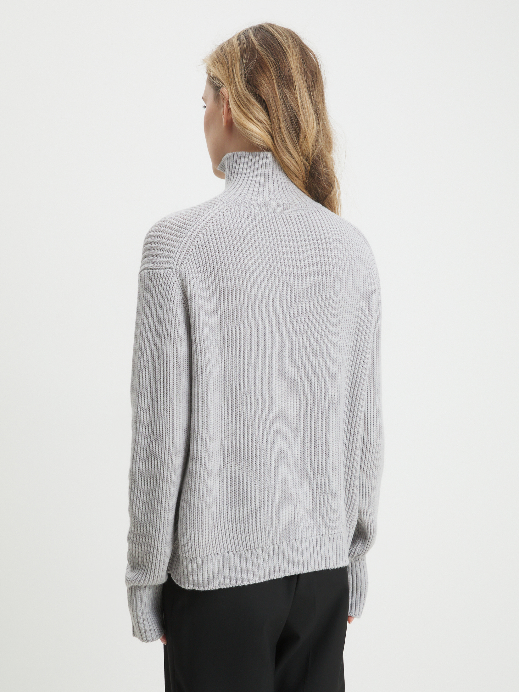 Женский свитер MAISON DAVID 4406574, светло-серый