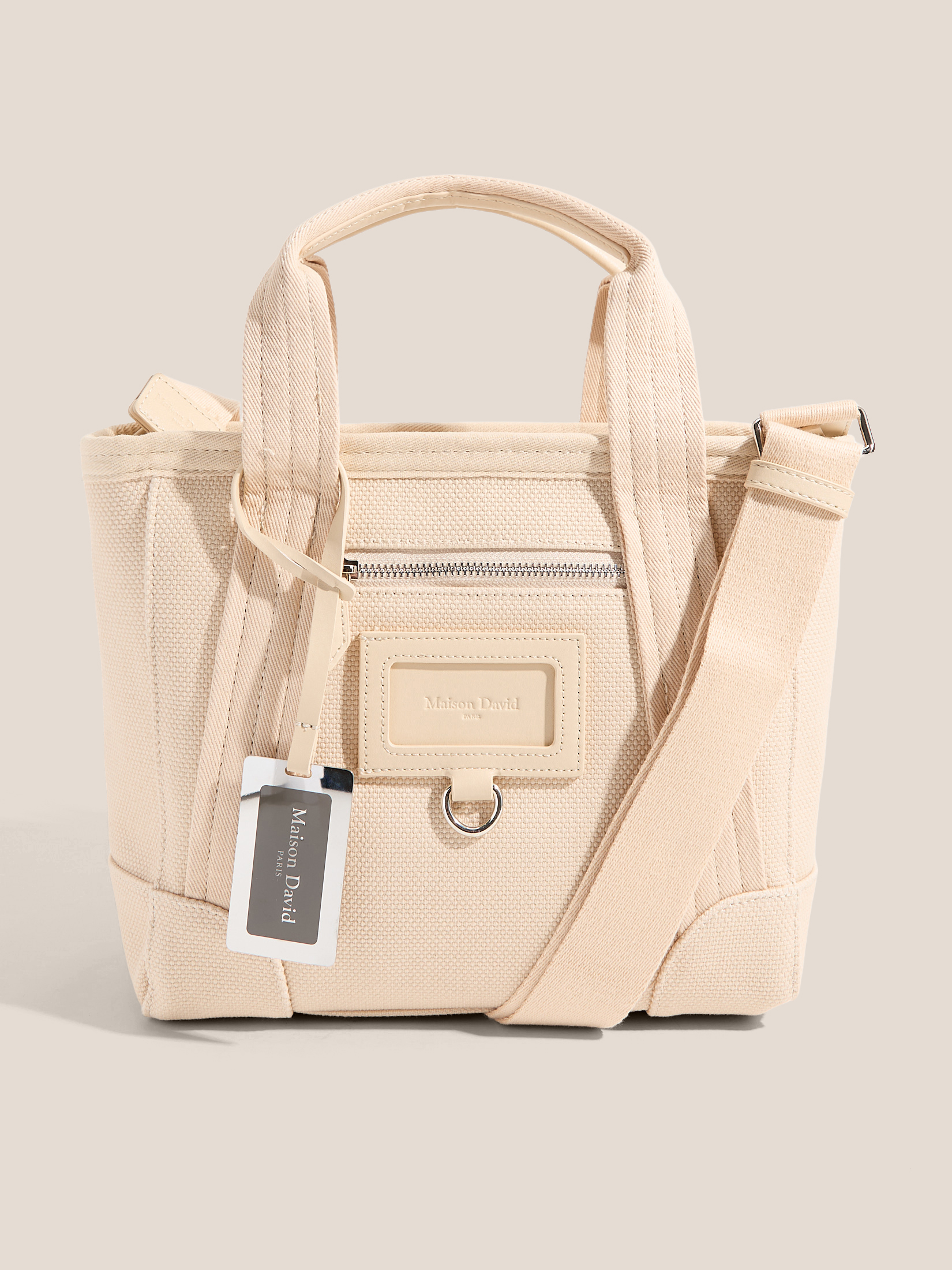 Женский тоут MAISON DAVID 4740740, светло-бежевый