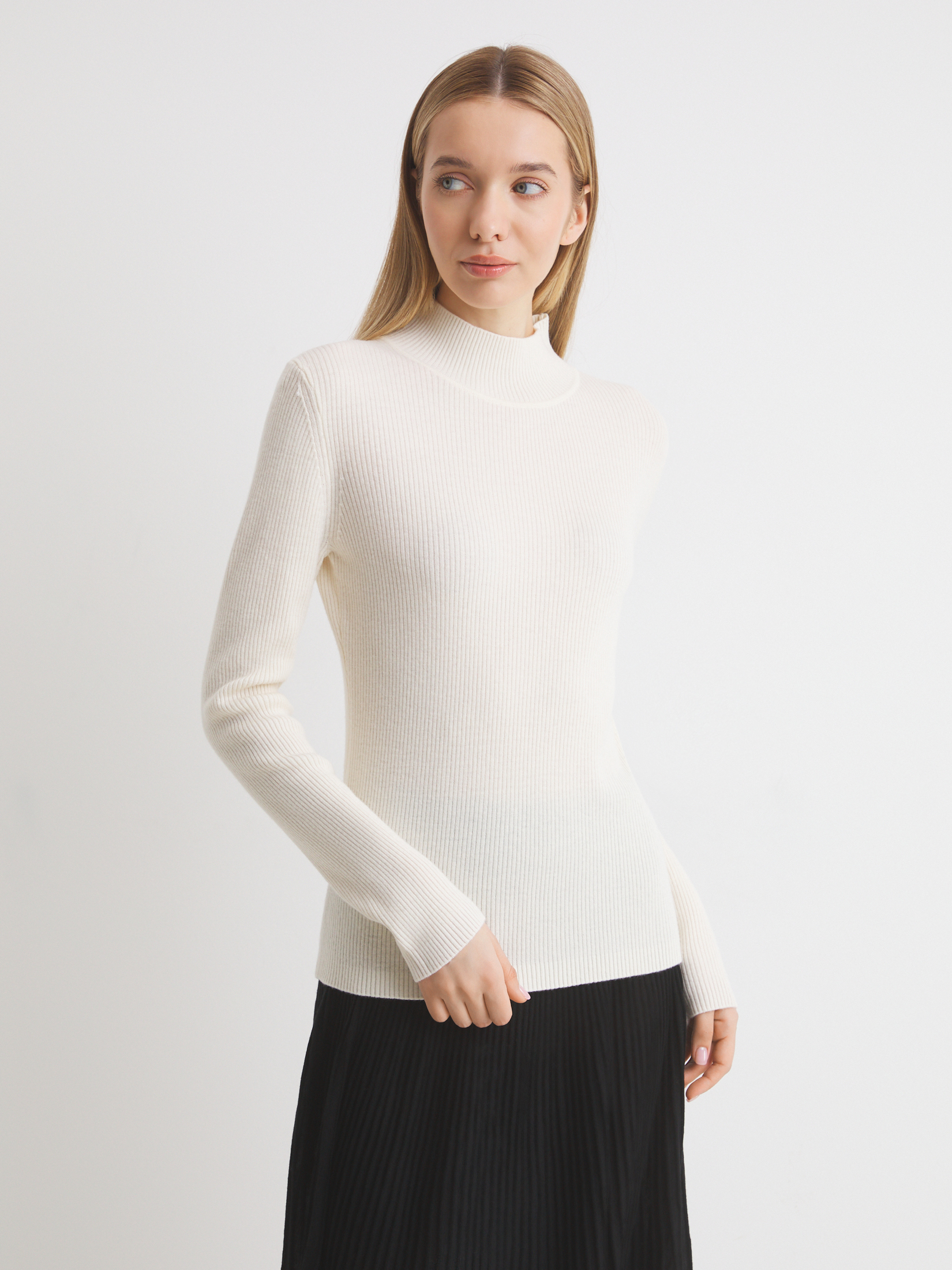 Женский джемпер MAISON DAVID 4400591, молочно-белый