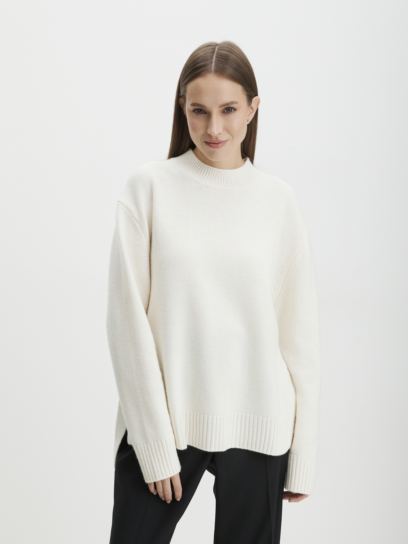 Женский свитер MAISON DAVID 4351046, белый