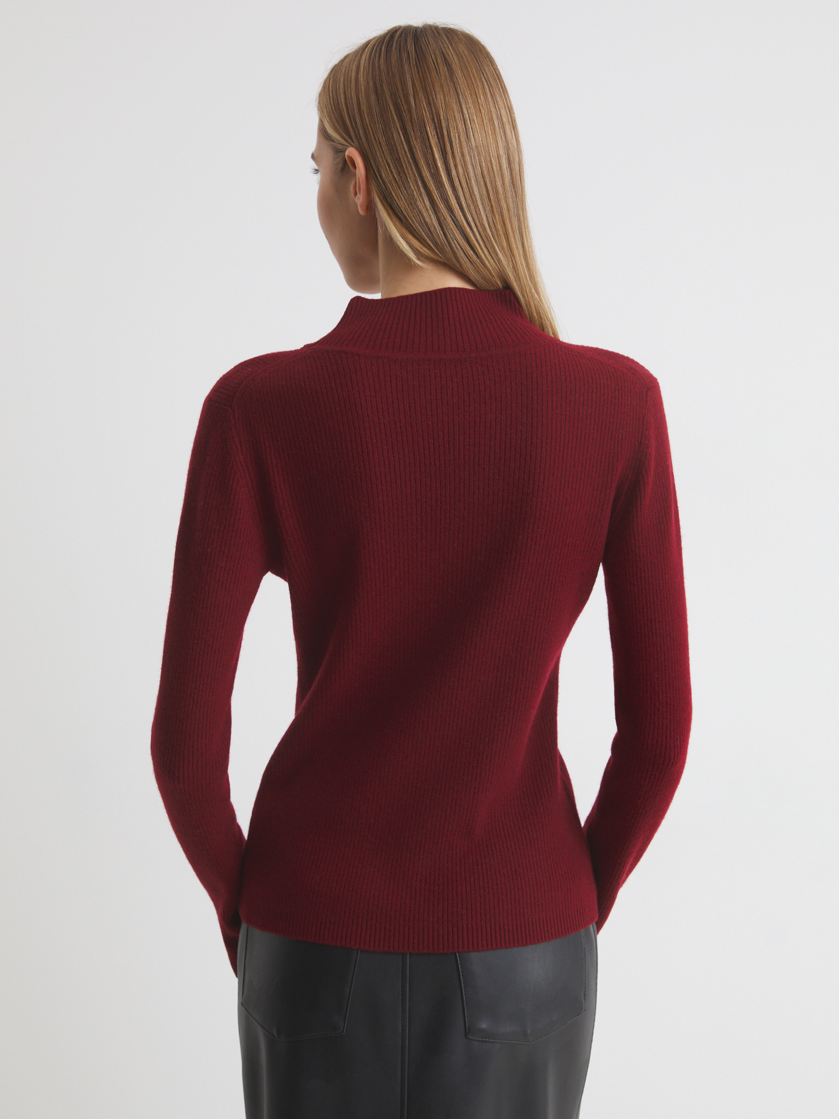 Женский джемпер MAISON DAVID 4400640, вишневый