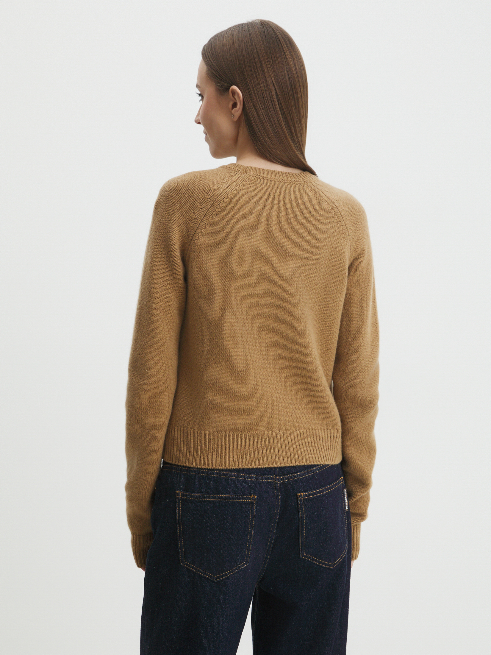 Женский джемпер MAISON DAVID 4406814, бежево-коричневый