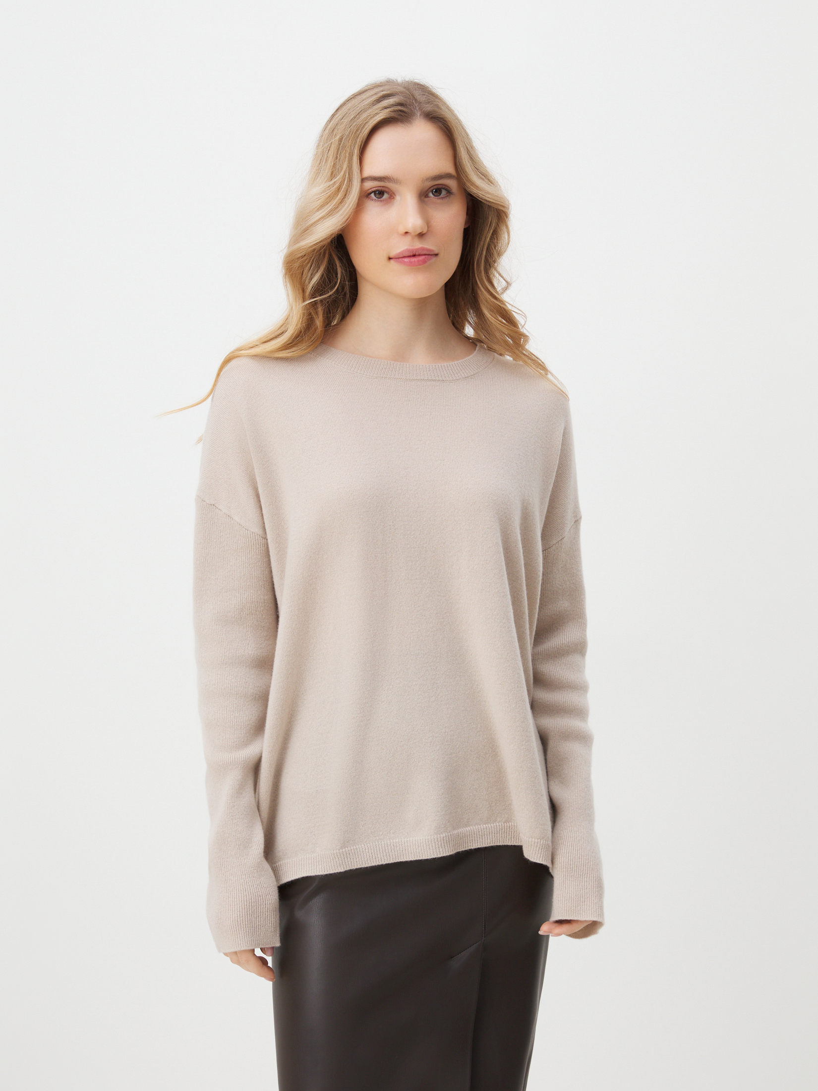 Женский джемпер MAISON DAVID 4451206, пыльно-бежевый